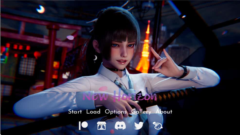 新天域 (新地平线)全息投影